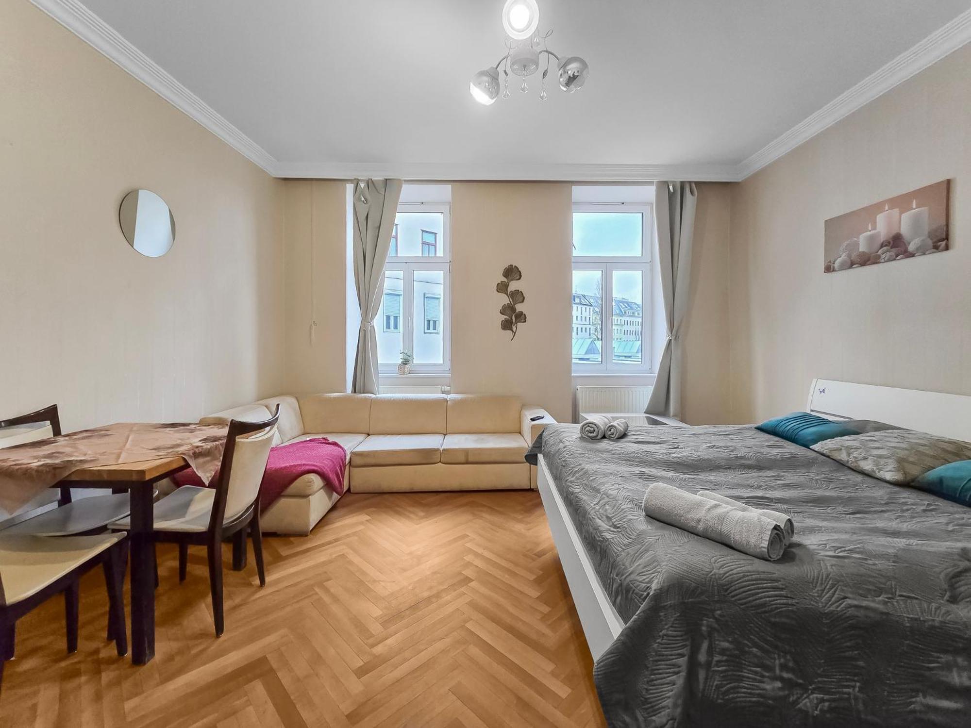 King-Size Comfort In Three Bedrooms Bécs Kültér fotó